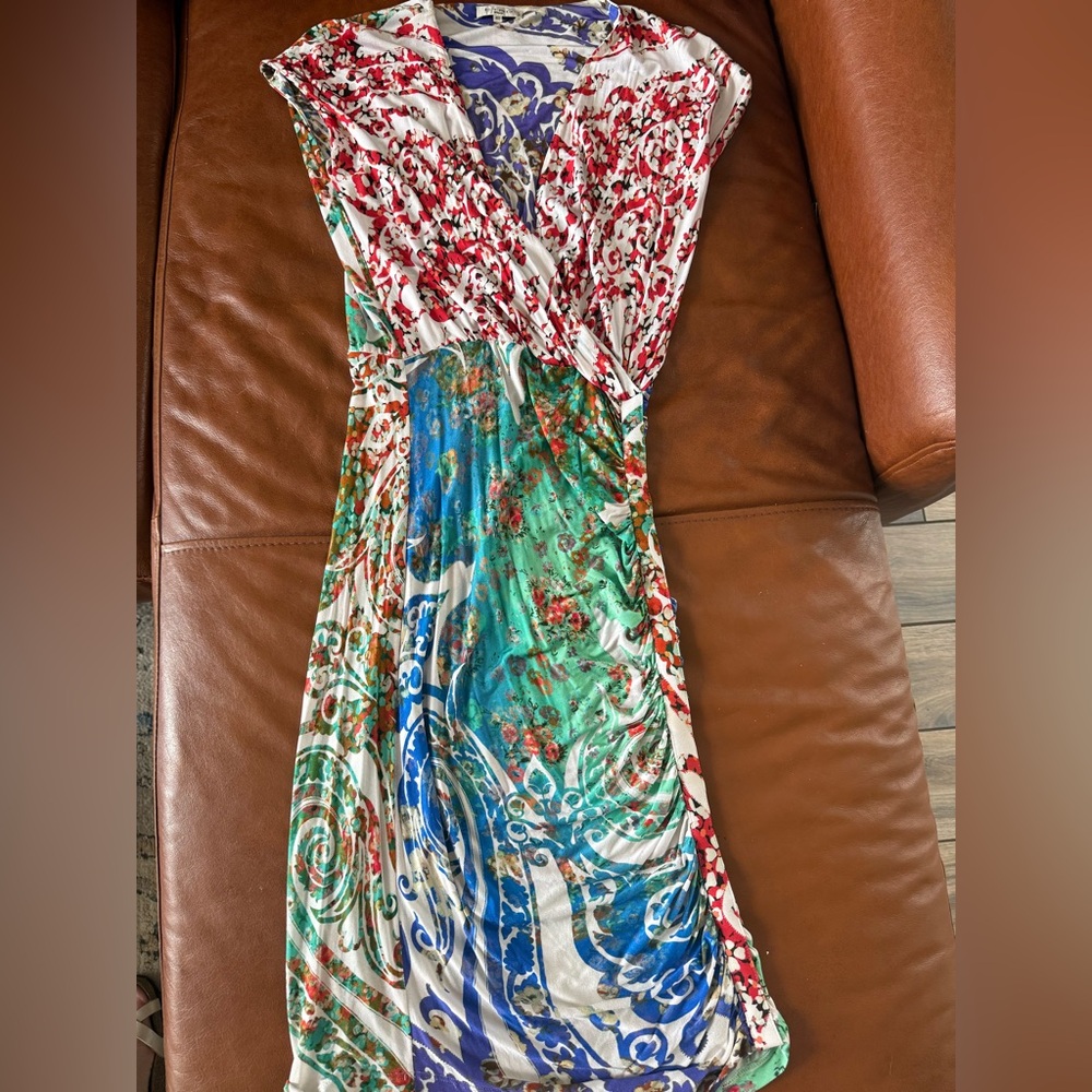 Floral Multicolor Dress by etro